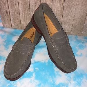 😎Florsheim Grey Suede Loafers😎